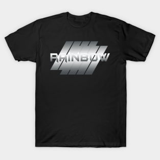 Metallic Illustration Rainbow T-Shirt
